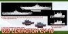 Dragon 7051 U.S.S. Lexington CV-16 1/700